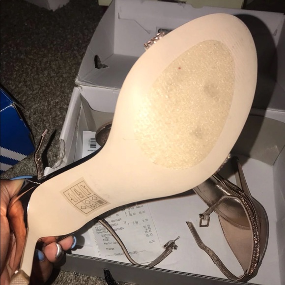 Rose Gold Aldo Heels - Picture 2 of 4